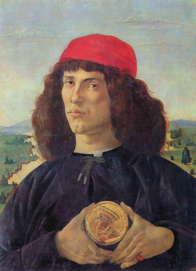 Retrato de hombre con la medalla del Cosme el viejo