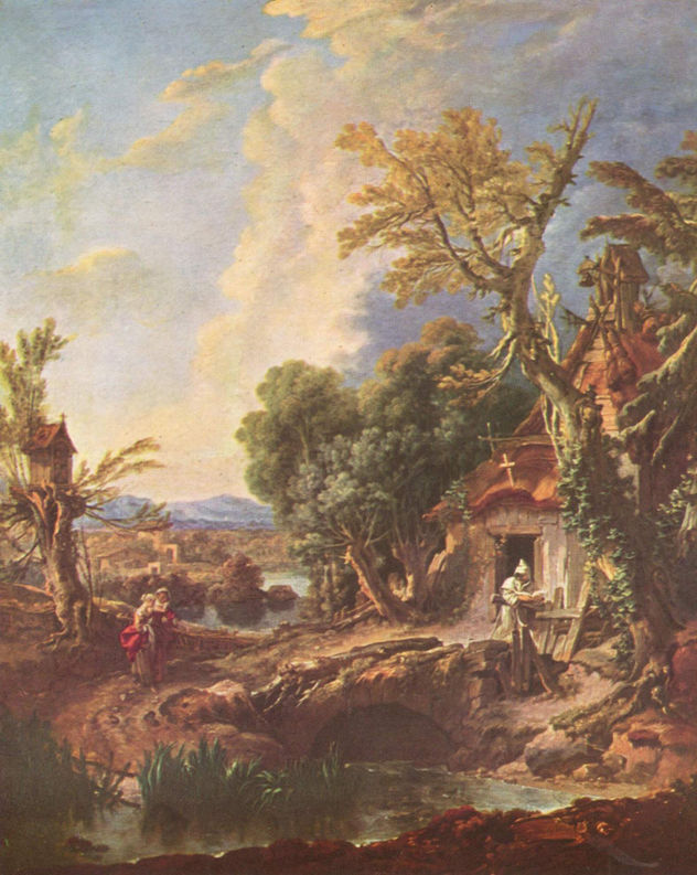 Landscape with Brother Lucas