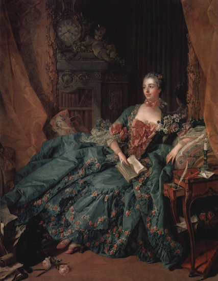 Porträt der Madame de Pompadour 