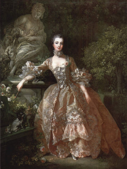 Porträt der Madame de Pompadour 