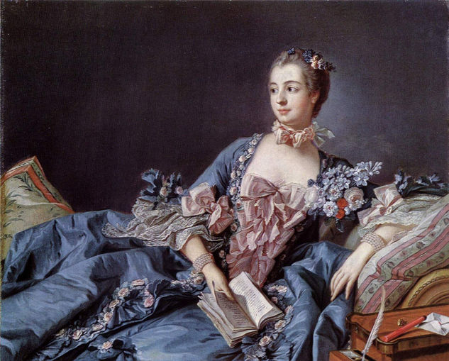 Porträt der Madame de Pompadour 