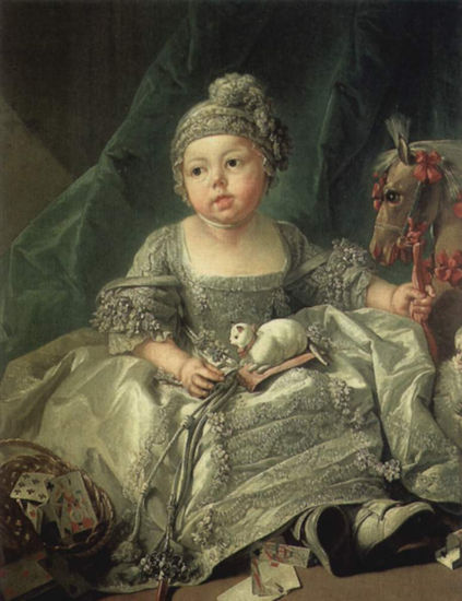 Portrait of Louis Philippe Joseph, Duke of Montpensier as a Child 