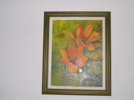 Naranja en flor