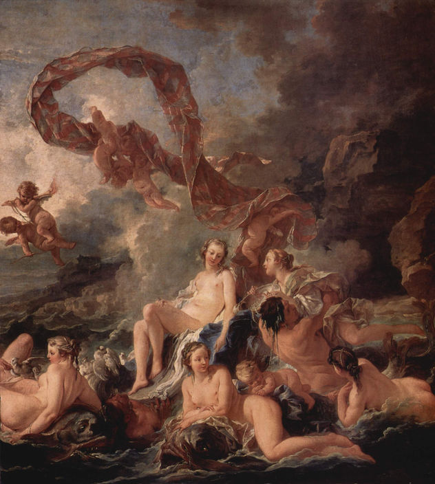 Triumph of Venus, Detail