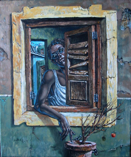 Rutina 2007 Acrylic Canvas Figure Painting