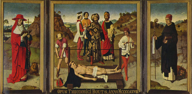 Martyr of Saint Erasmus, triptych 