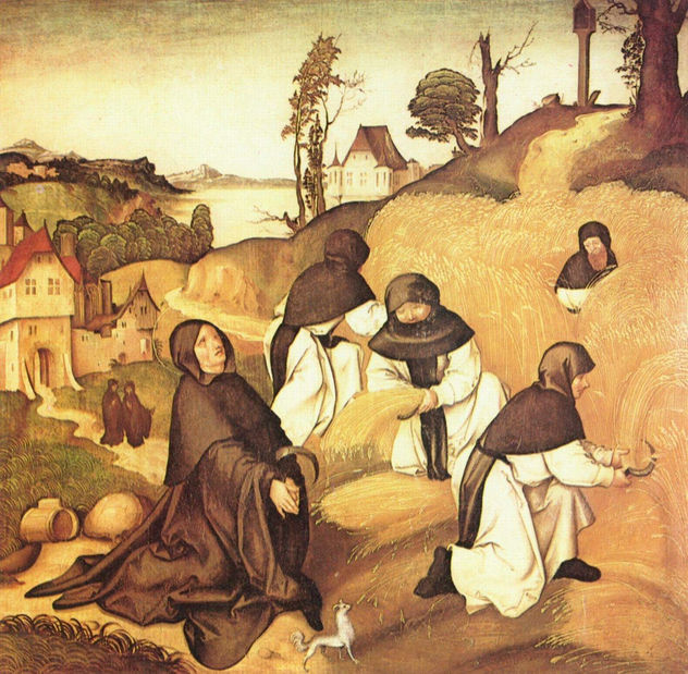 Bernhardsaltar, escenas de la vida de San Bernardo
