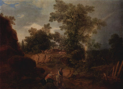 Landscape with Rainbow
