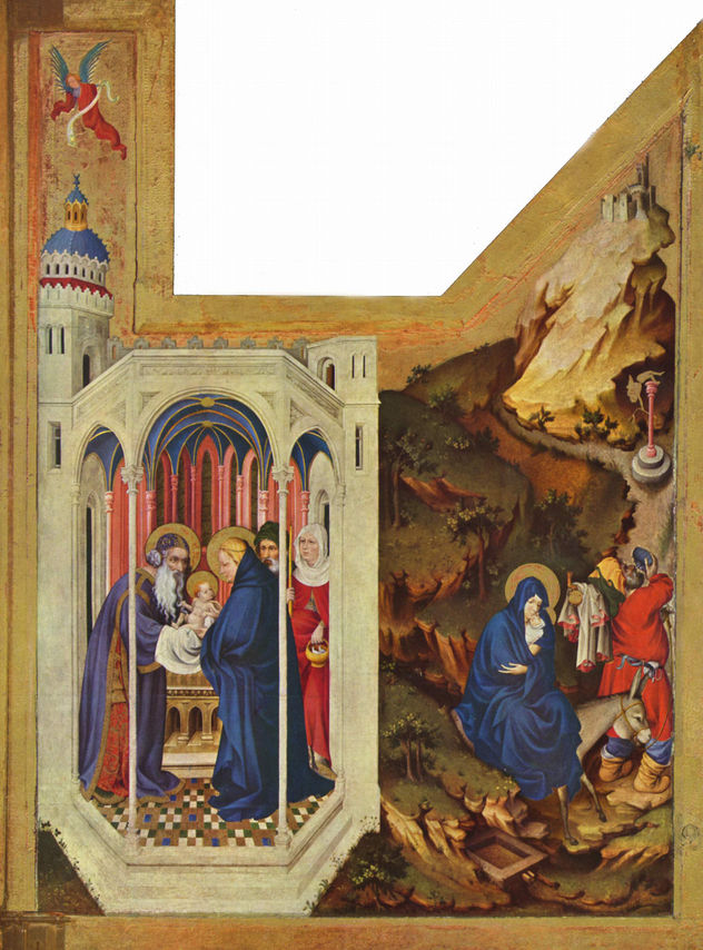 Altar para Felipe el Audaz, duque de Borgoña, ala derecha