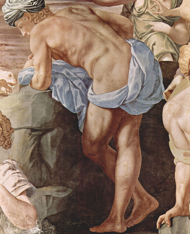 Frescos de la capilla de Eleonora de Toledo en el Palazzo Vecchio en Florencia, pared lateral derecha.