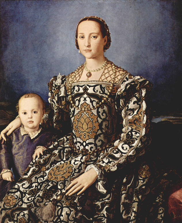 Porträt der Eleonora da Toledo und ihres Sohnes Giovanni
