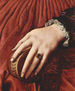 Portrait of Lucrezia Panciatichi, Detail