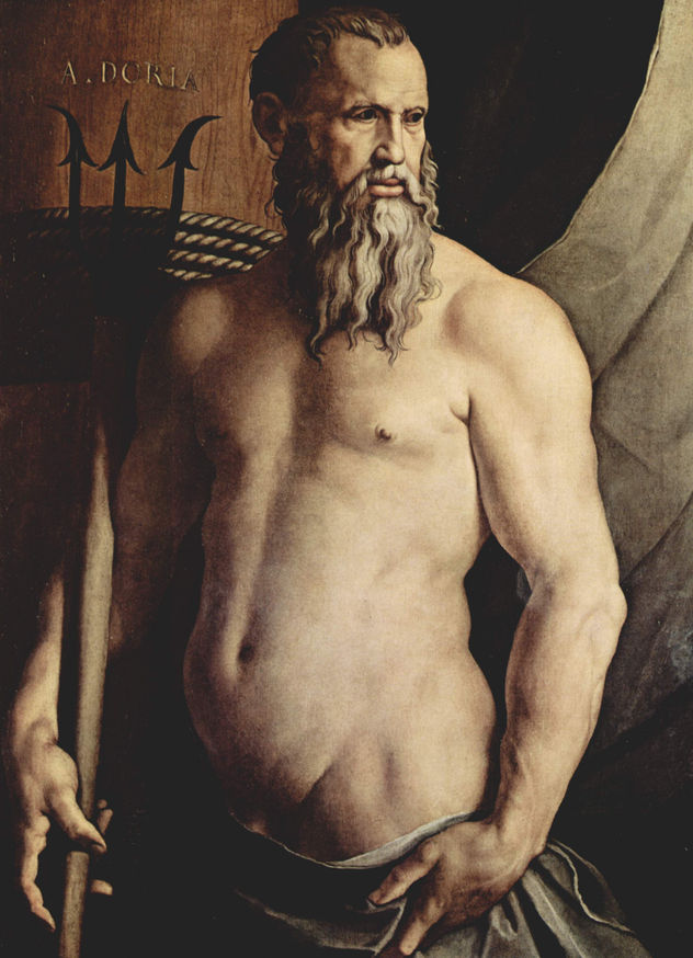 Portrait of Andrea Doria as Neptune