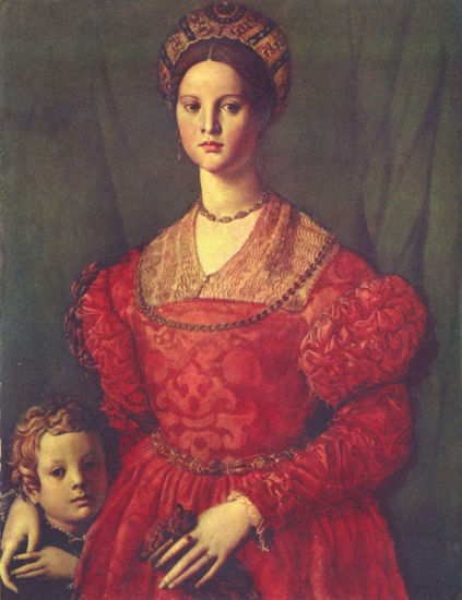 Portrait of a Young Woman with Her Son 