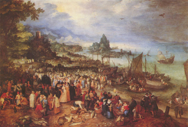 Maritime Port with the Sermon of Christ 