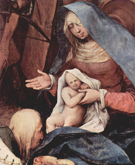 Adoration of the Magi, detail 