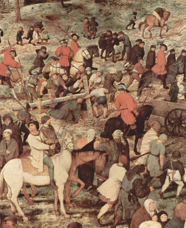 Path to Mount Calvary, detail