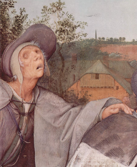 Parable of the Blind, detail 