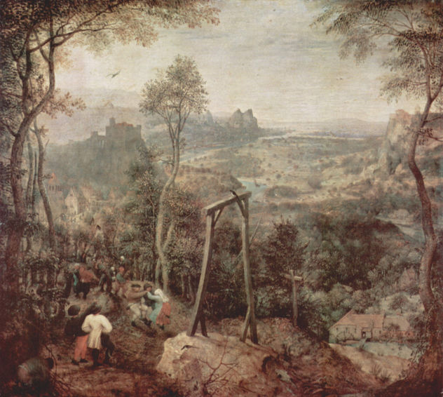 Landscape with Gallows (Dance Under the Gallows)