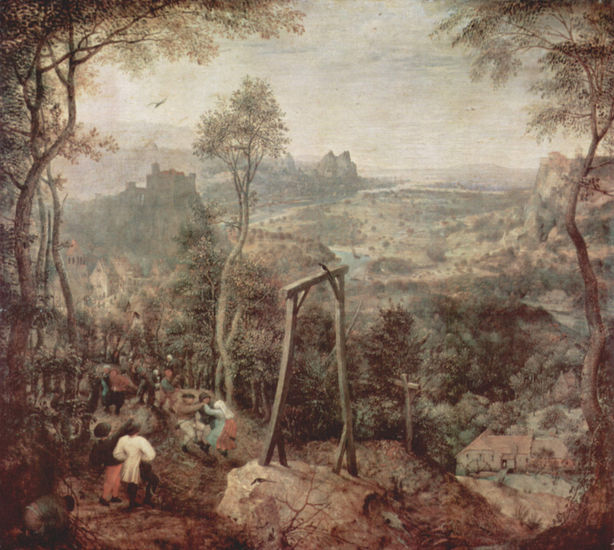 Landscape with Gallows (Dance Under the Gallows) 