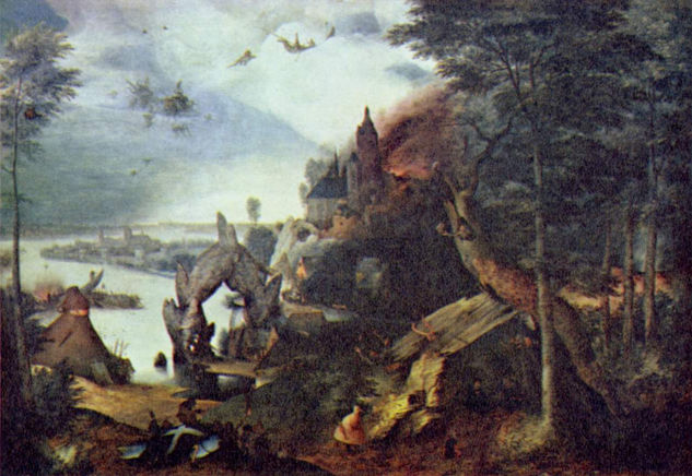 Landscape with the Temptation of Saint Anthony 