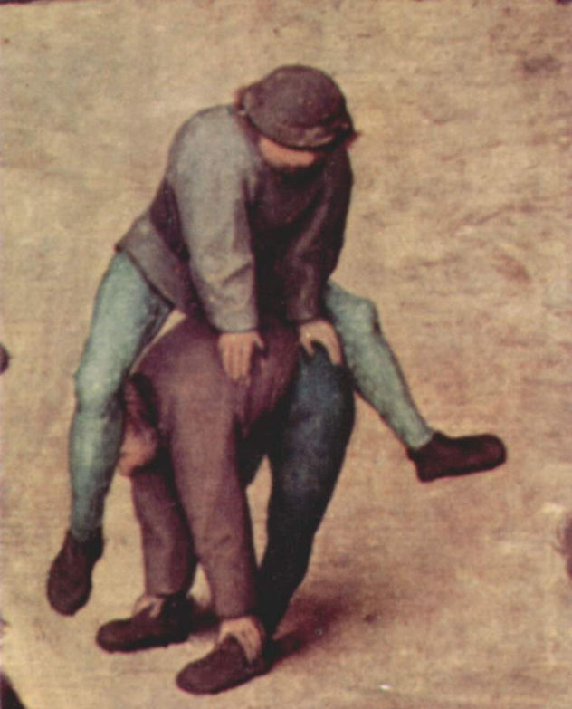 Serie de las llamadas pinturas arqueadas, escena