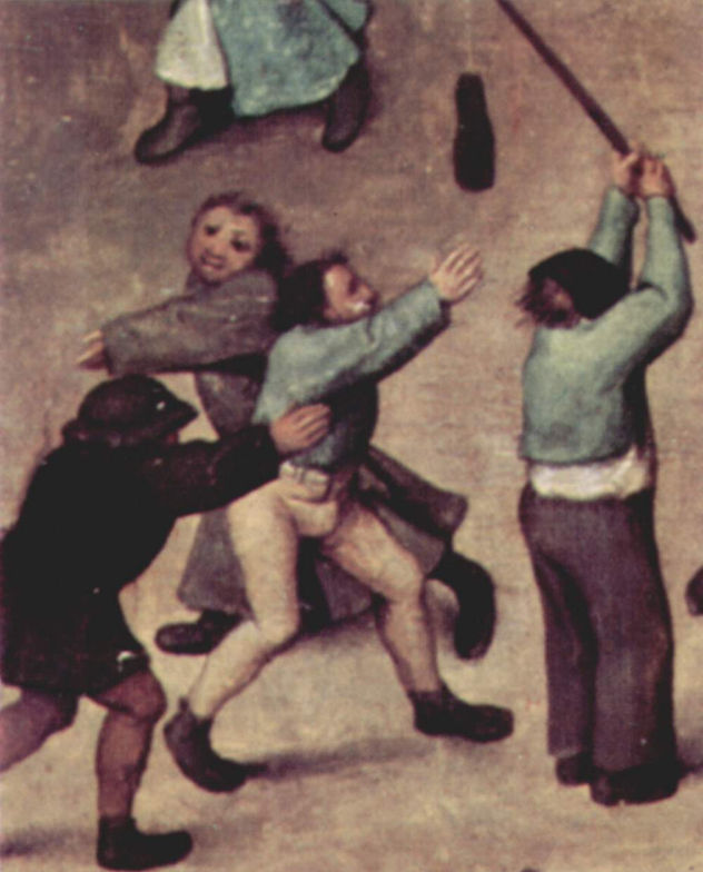 Serie de las llamadas pinturas arqueadas, escena