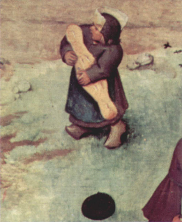 Serie de las llamadas pinturas arqueadas, escena