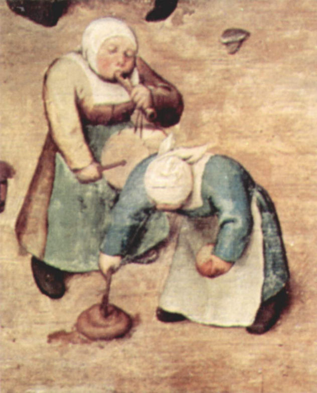 Serie de las llamadas pinturas arqueadas, escena