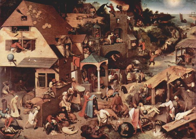 Series of the so-called arched paintings, scene 