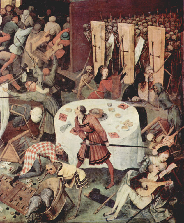 El Triunfo de la Muerte, detalle