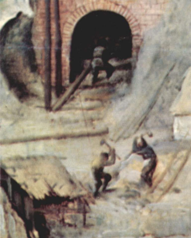 La Torre de Babel, detalle