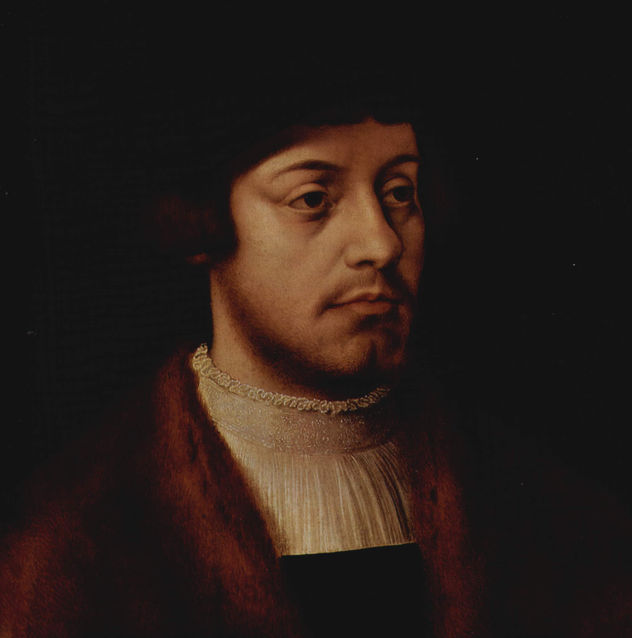 Portrait of a Man with Three Sons, Detail
