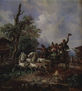 Paisaje con carro de campesinos