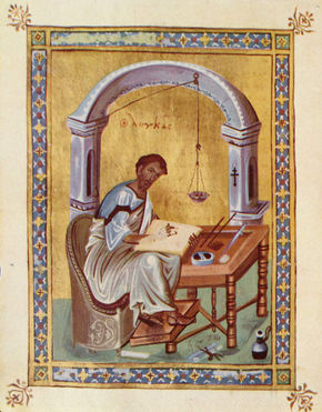 The Evangelist Luke...