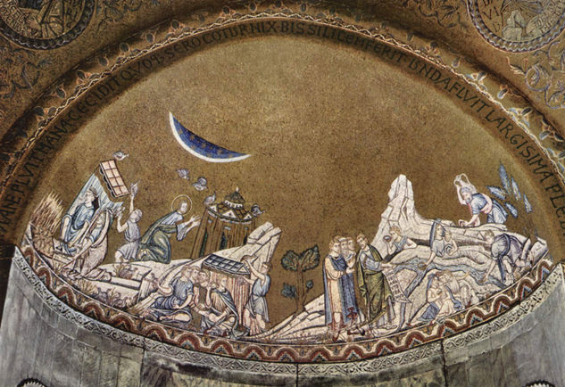 Mosaics of St. Mark in Venice, scene 