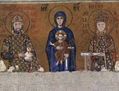 Mosaics in the Hagia Sophia, scene
