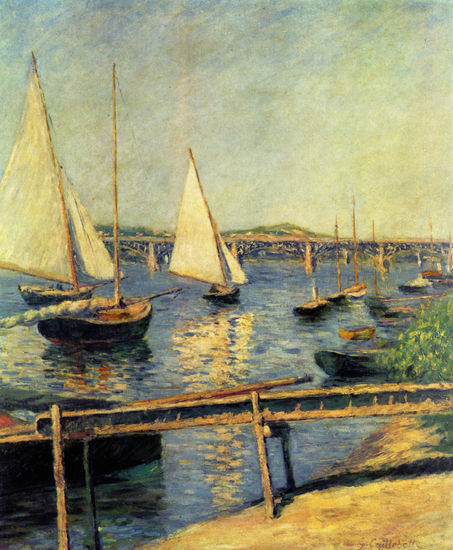 Sailboats in Argenteuil 