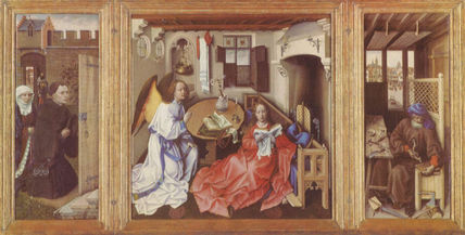 Mérode-Altar, vista...