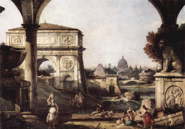 Capriccio Romano, Titusbogen