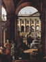 Capriccio, Castle Gate, Loggia and Great Fountain in Vojoda Potocki