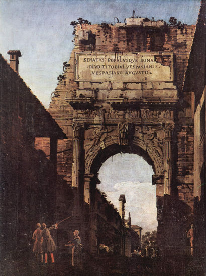 Arch of Titus in Rome 