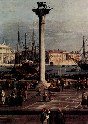 La Piazzetta, detalle