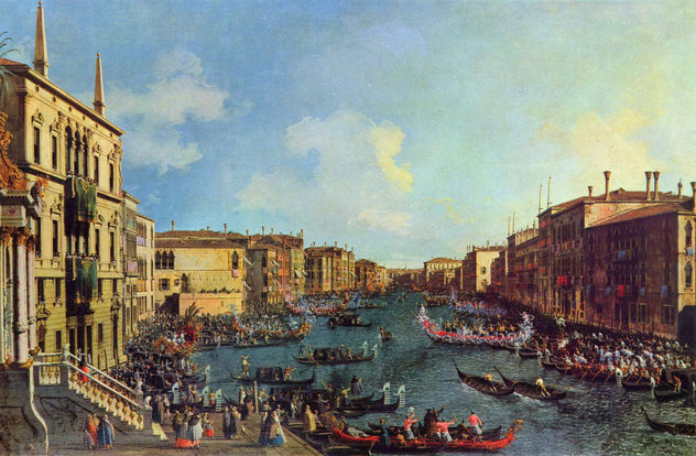 Regatta Seen from the Foscari House