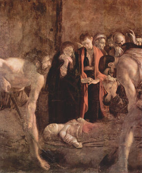 Burial of Saint Lucia