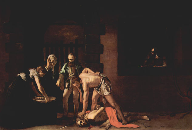 Decapitation of Saint John the Baptist, for the oratory of the Cathedral of San Giovanni in Valletta 