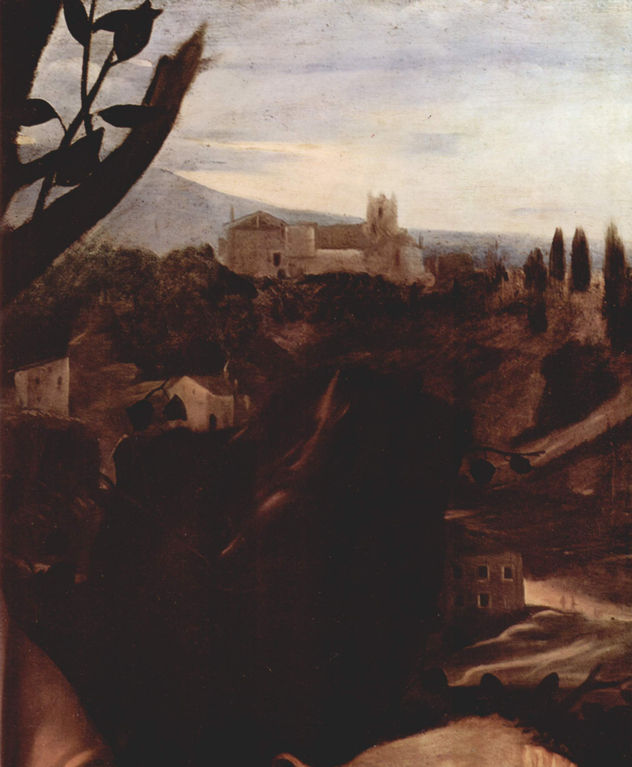 Sacrifice of Isaac, detail