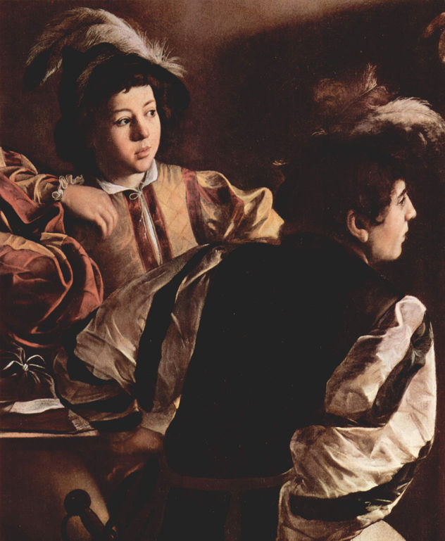 Pintura de la Capilla Contarelli en San Luigi di Franceso en Roma, escena