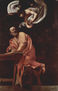 Pintura de la Capilla Contarelli en San Luigi di Franceso en Roma, escena