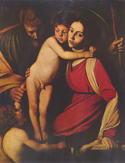 The Holy Family with John the Baptist 